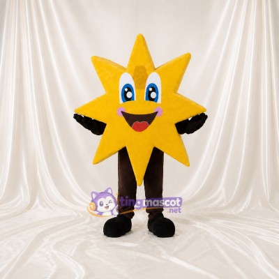 Lightweight Geometric Star Character Mascot Costume Full Body for Adults Events
