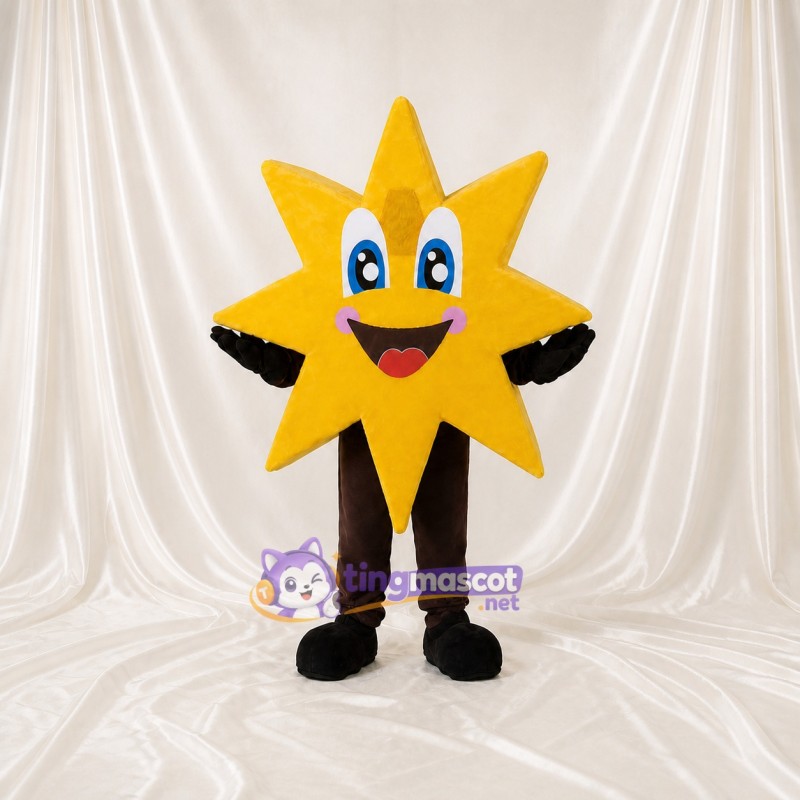 Lightweight Geometric Star Character Mascot Costume Full Body for Adults Events