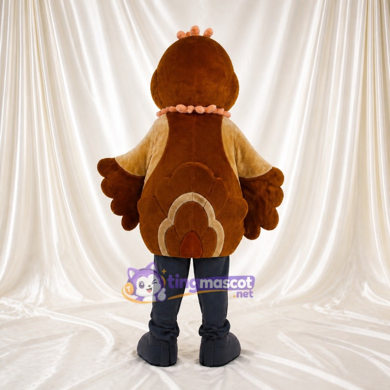 Dinde Costume de mascotte intégral pour adultes Événements scolaires