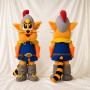 Cat Knight Mascot Costume Full Body for Adults School Events