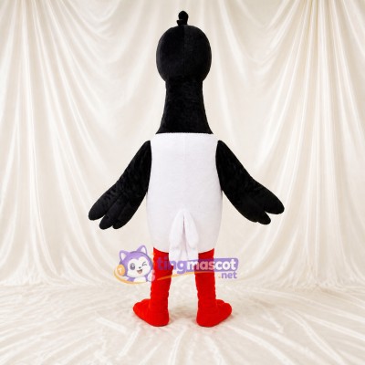 Construction Goose Mascot Costume Full Body for Adults School Events
