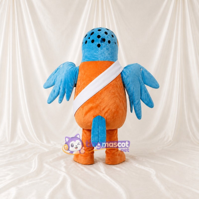 Kingfisher Mascot Costume Full Body for Adults School Events