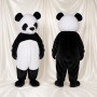 Black Panda Mascot Costume Full Body for Adults School Events