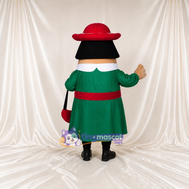 Uniformed Woman Mascot Costume Full Body for Adults Promotions