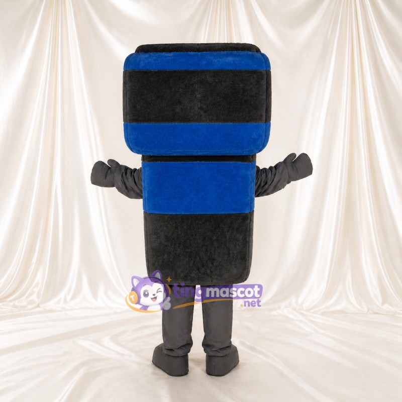 Blue Camera Mascot Costume Full Body for Adults Promotions
