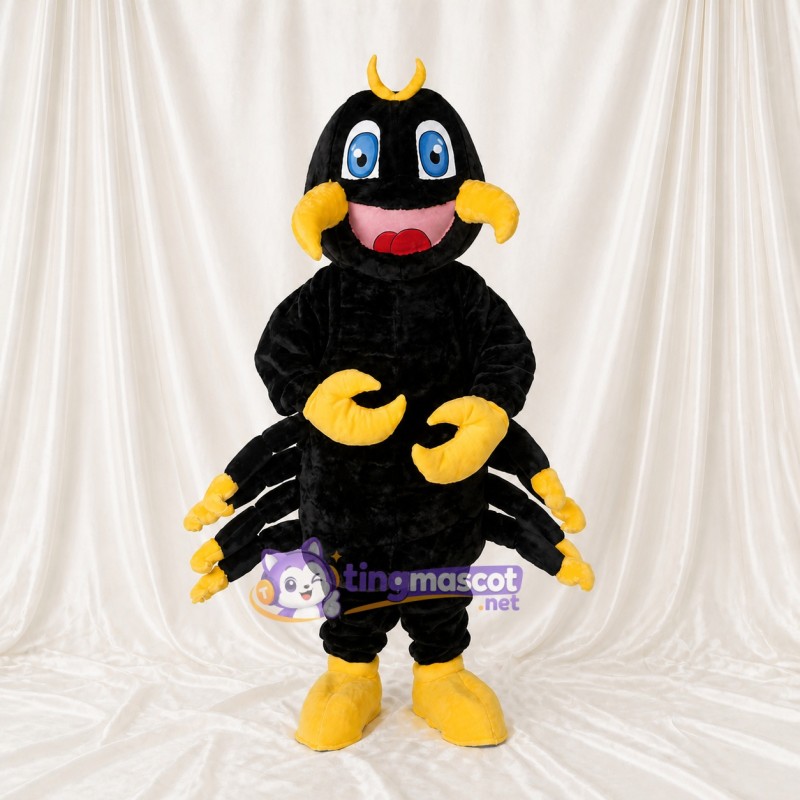 Spider Mascot Costume Full Body for Adults School Events