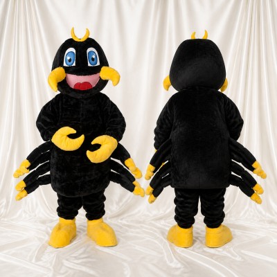 Spider Mascot Costume Full Body for Adults School Events