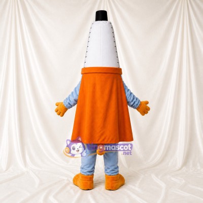 Cône de signalisation Costume de mascotte intégral pour adultes Promotions