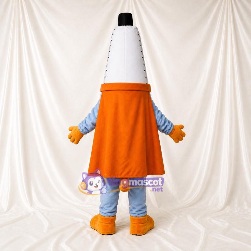 Cône de signalisation Costume de mascotte intégral pour adultes Promotions