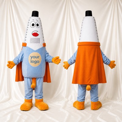 Cône de signalisation Costume de mascotte intégral pour adultes Promotions
