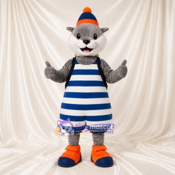Otter Prisoner Mascot Costume Full Body for Adults Promotions