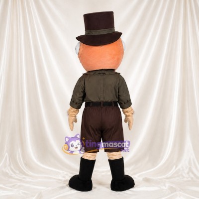Top Hat Monster Mascot Costume Full Body for Adults Outdoor Events