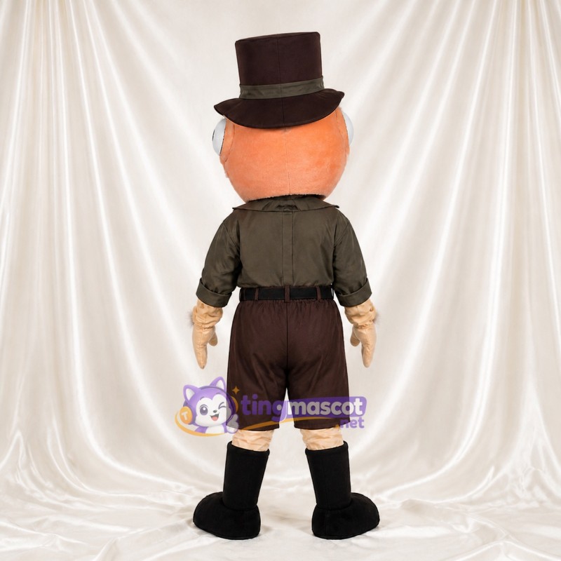Top Hat Monster Mascot Costume Full Body for Adults Outdoor Events