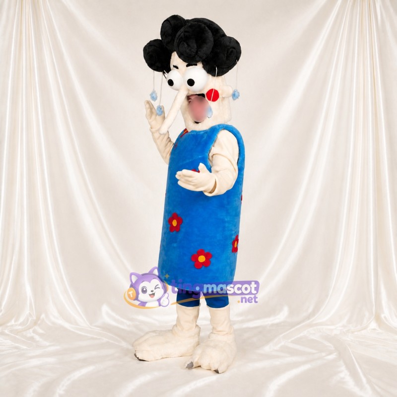 Chef Woman Mascot Costume Full Body for Adults Promotions