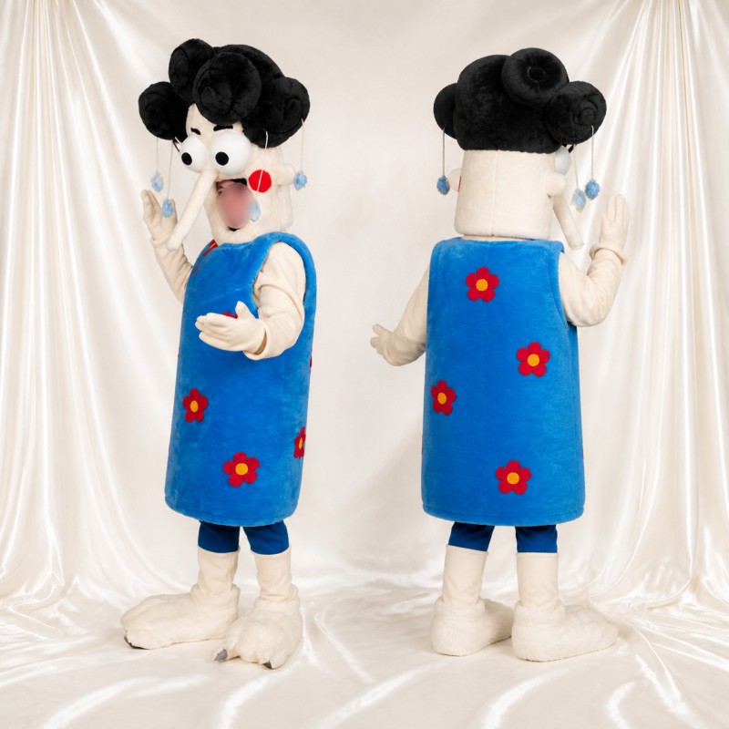 Chef Woman Mascot Costume Full Body for Adults Promotions