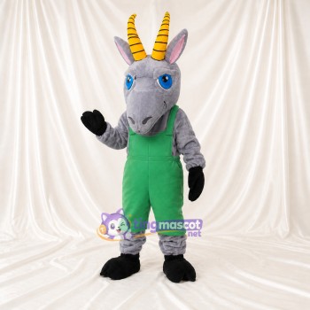 Goat Worker Mascot Costume Full Body for Adults Promotions