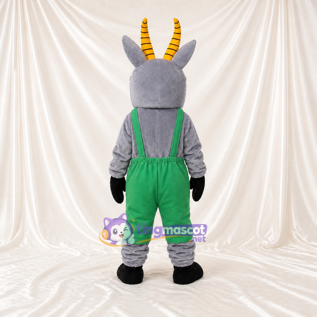 Goat Worker Mascot Costume Full Body for Adults Promotions Goat Worker Mascot Costume Full Body for Adults Promotions