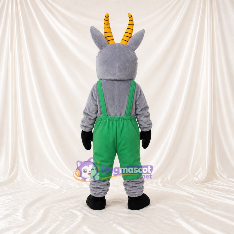 Goat Worker Mascot Costume Full Body for Adults Promotions