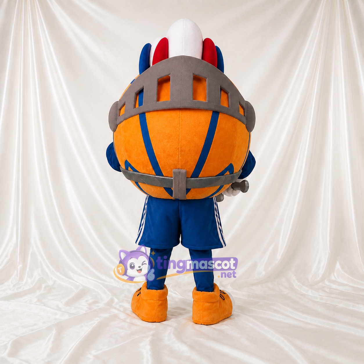 Chevalier du Basket Costume de mascotte intégral pour adultes Événements sportifs Chevalier du Basket Costume de mascotte intégral pour adultes Événements sportifs
