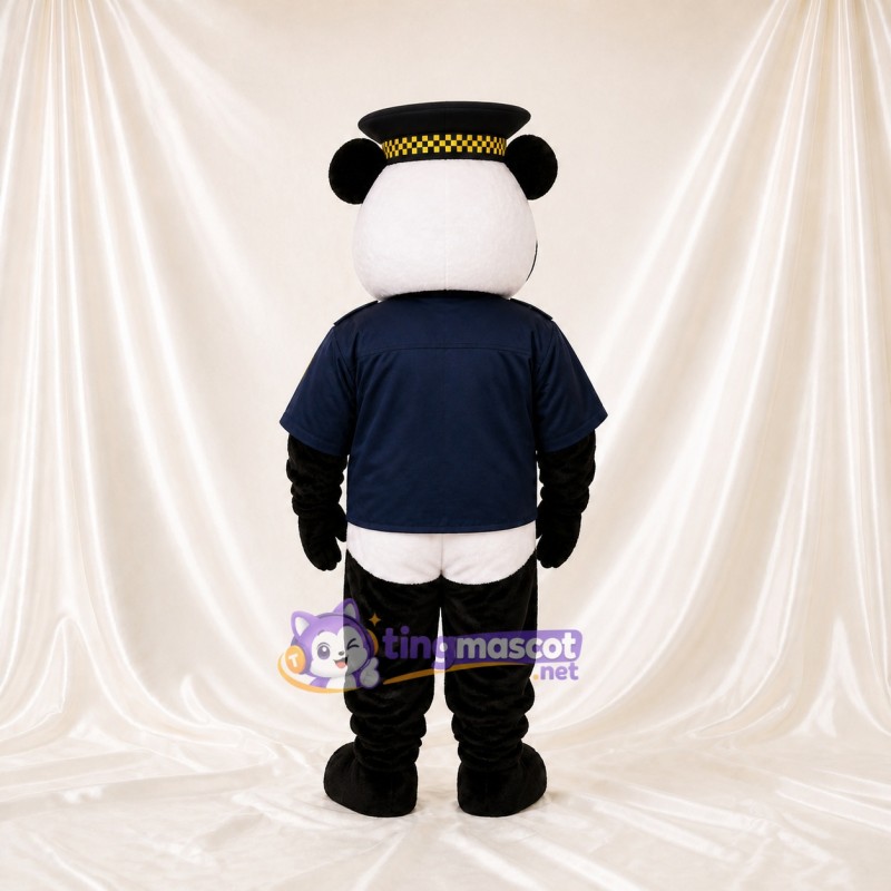 Panda Pilot Mascot Costume Full Body for Adults Promotions