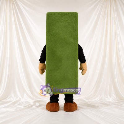 Green Vending Machine Mascot Costume Full Body for Adults Promotions
