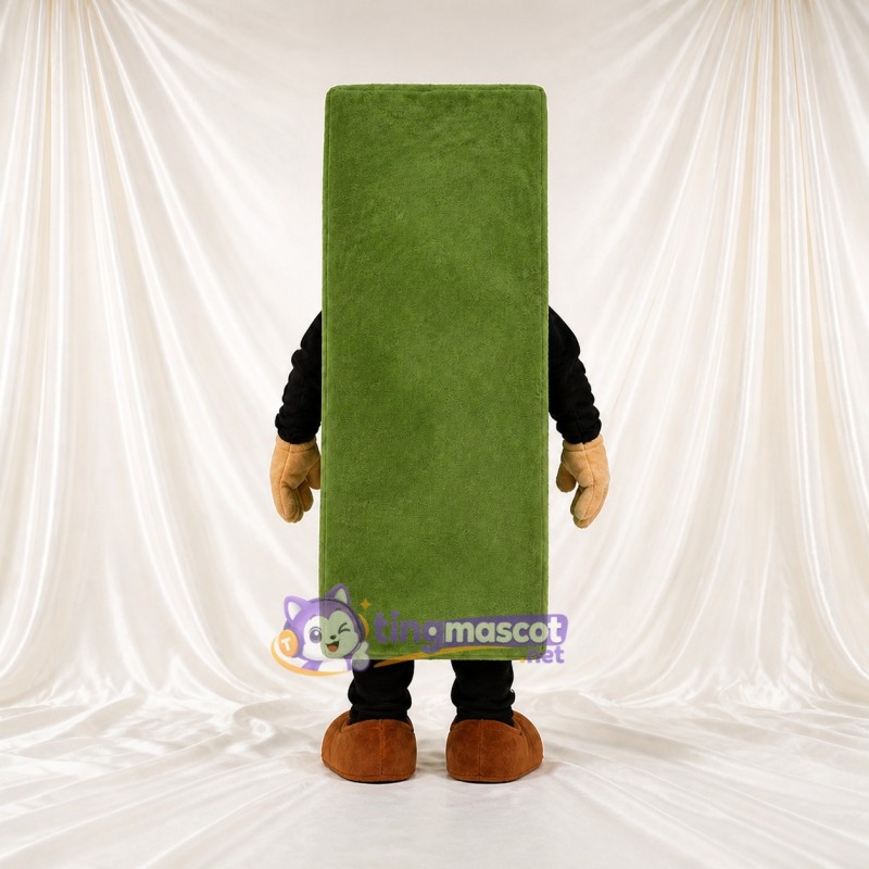 Green Vending Machine Mascot Costume Full Body for Adults Promotions