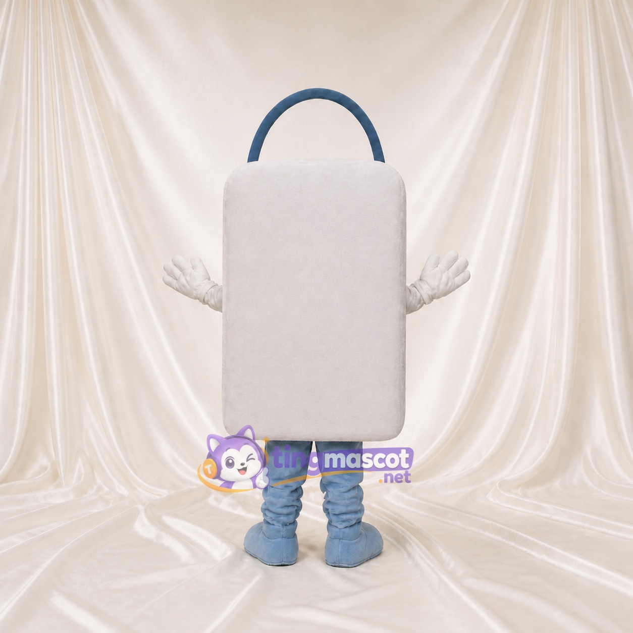 Sac de courses audacieux Costume de mascotte intégral pour adultes Promotions Sac de courses audacieux Costume de mascotte intégral pour adultes Promotions