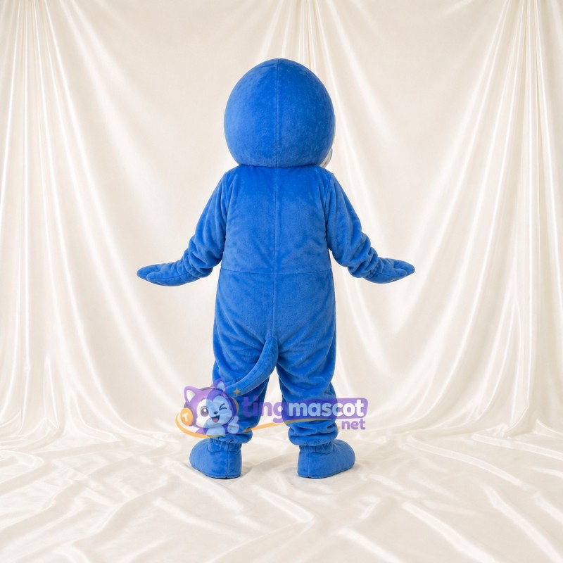 Dolphin Mascot Costume Full Body for Adults School Events