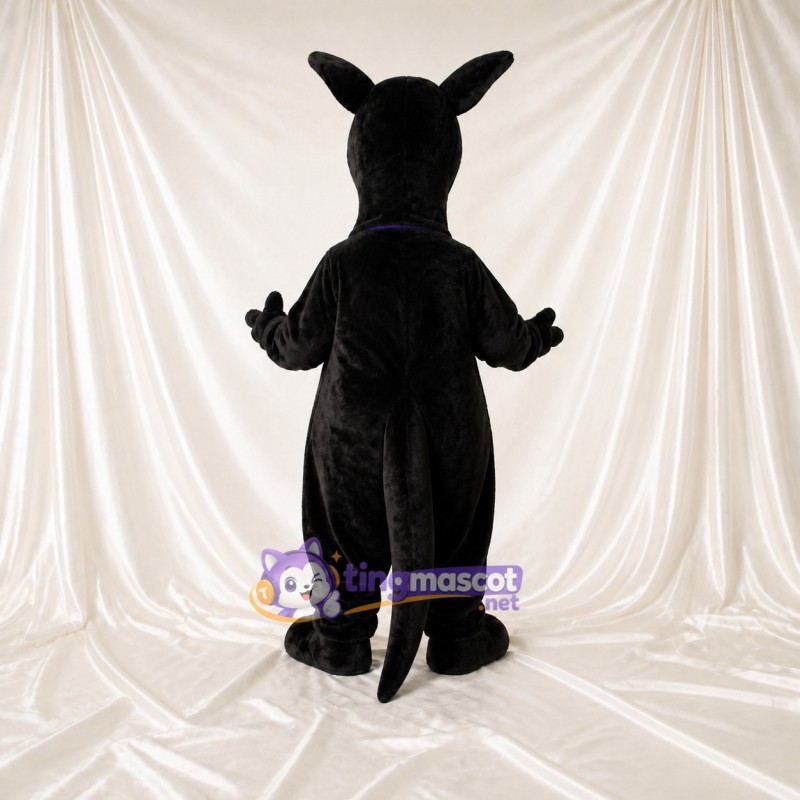 Construction Kangaroo Mascot Costume Full Body for Adults School Events