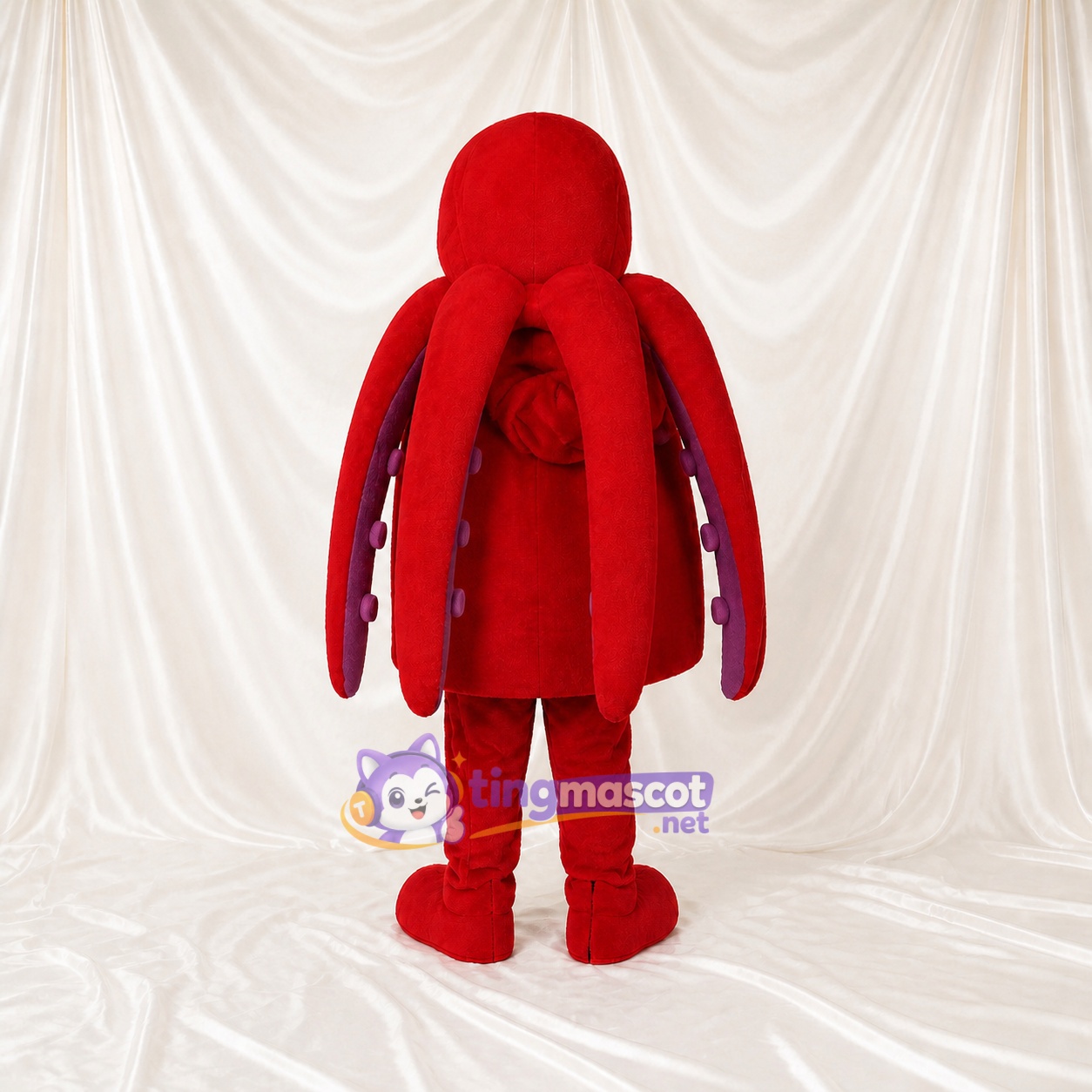 Octopus Mascot Costume Full Body for Adults School Events Octopus Mascot Costume Full Body for Adults School Events