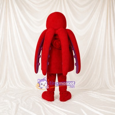 Octopus Mascot Costume Full Body for Adults School Events