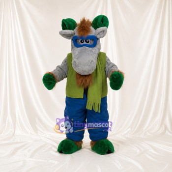 Troll Mascot Costume Full Body for Adults School Events