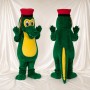 Construction Crocodile Mascot Costume Full Body for Adults School Events
