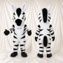 Zebra Mascot Costume Full Body for Adults School Events