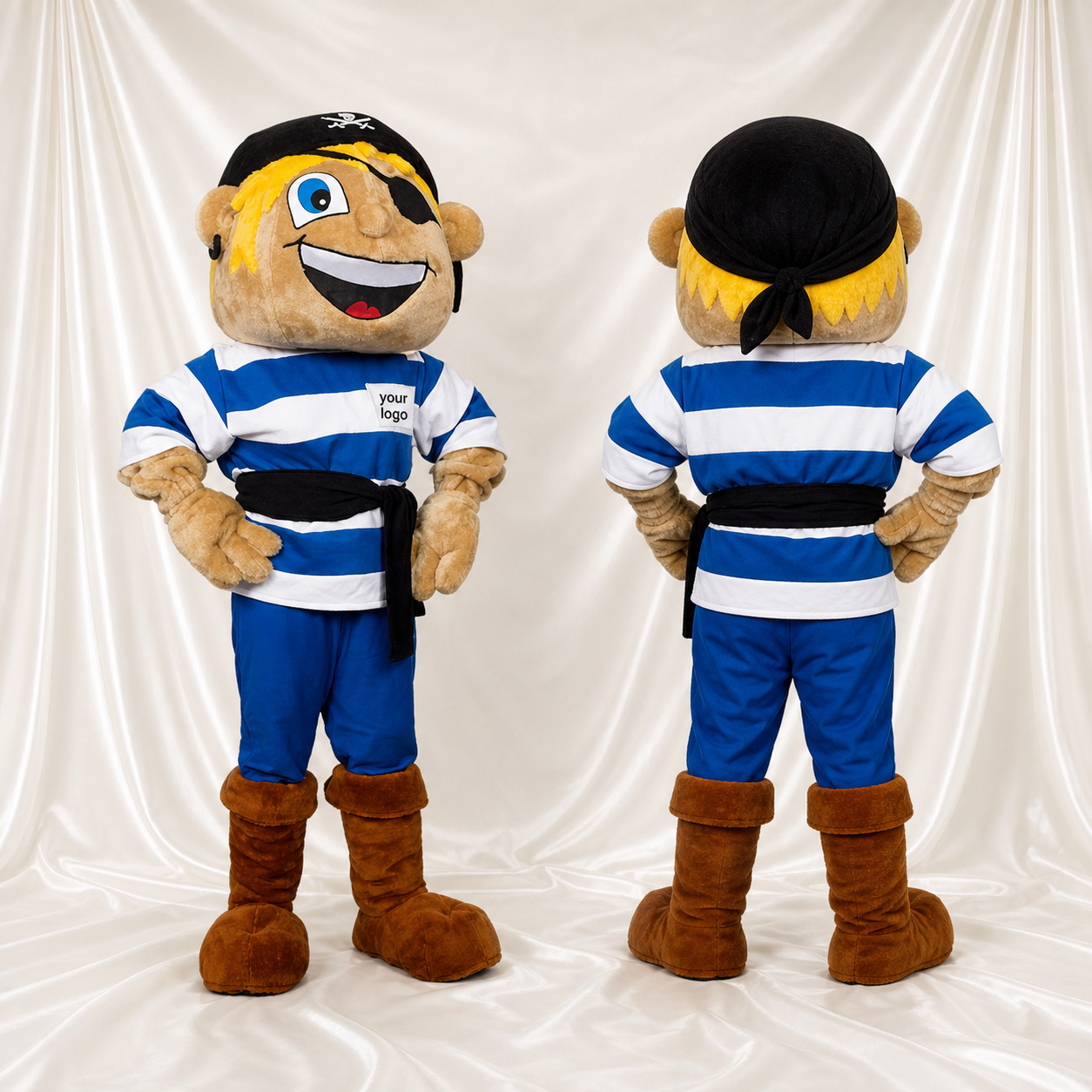 Pirate Mascot Costume Full Body for Adults Promotions Pirate Mascot Costume Full Body for Adults Promotions