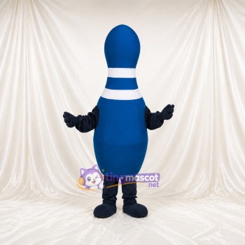 Bowling Pin Mascot Costume Full Body for Adults Sports Events