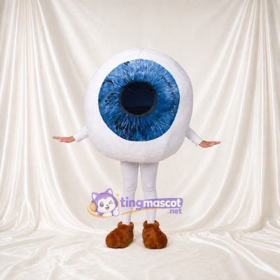 Eyeball Mascot Costume Full Body for Adults School Events