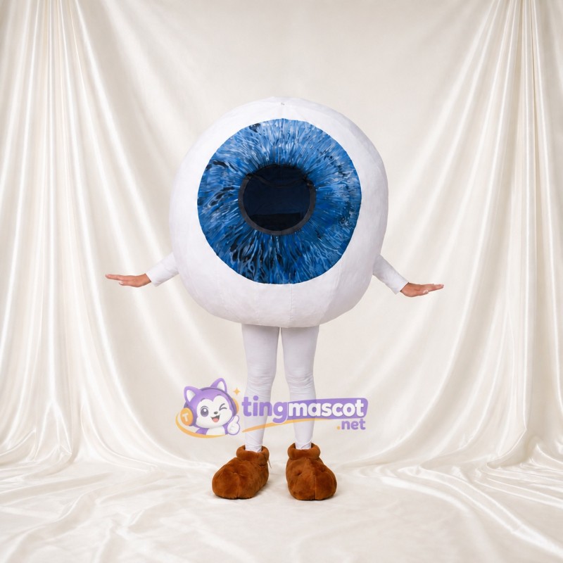 Eyeball Mascot Costume Full Body for Adults School Events