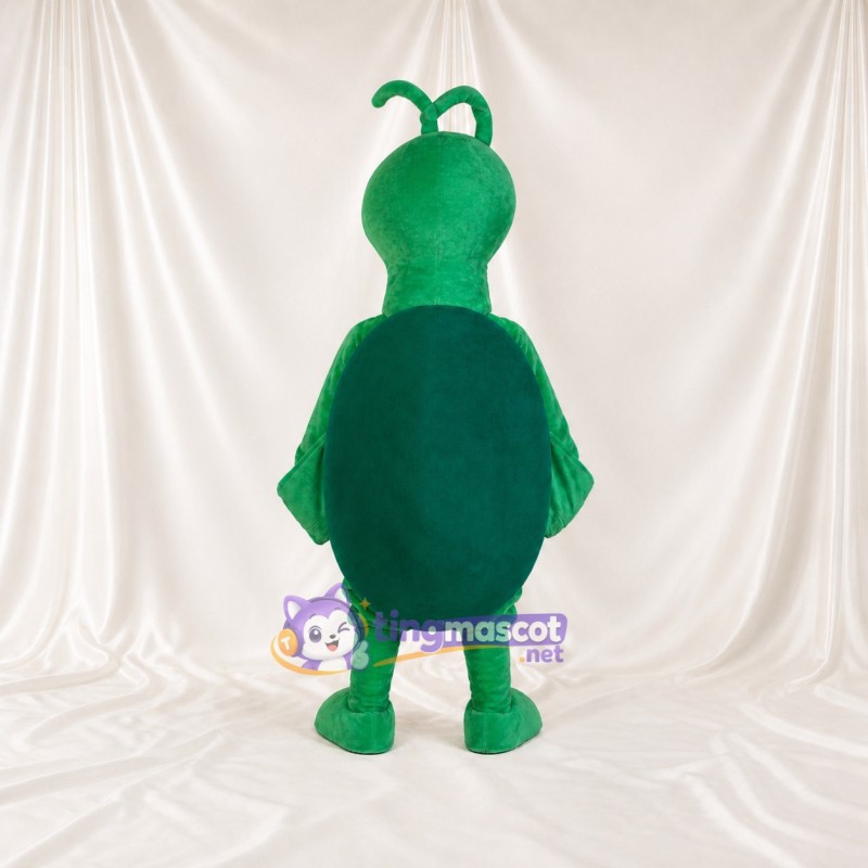 Green Construction Insect Mascot Costume Full Body for Adults School Events