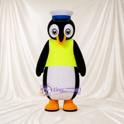 Sailor Penguin Mascot Costume Full Body for Adults Promotions