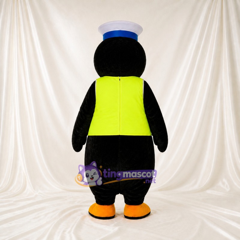 Sailor Penguin Mascot Costume Full Body for Adults Promotions