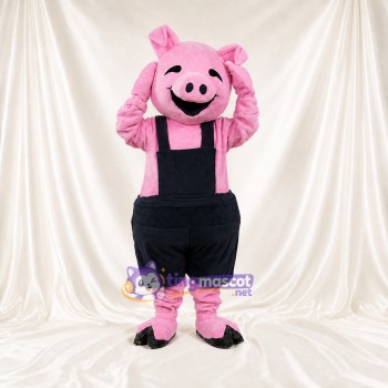 Pig Mascot Costume Full Body for Adults School Events