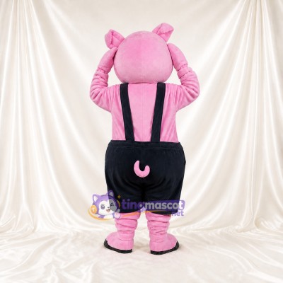 Pig Mascot Costume Full Body for Adults School Events