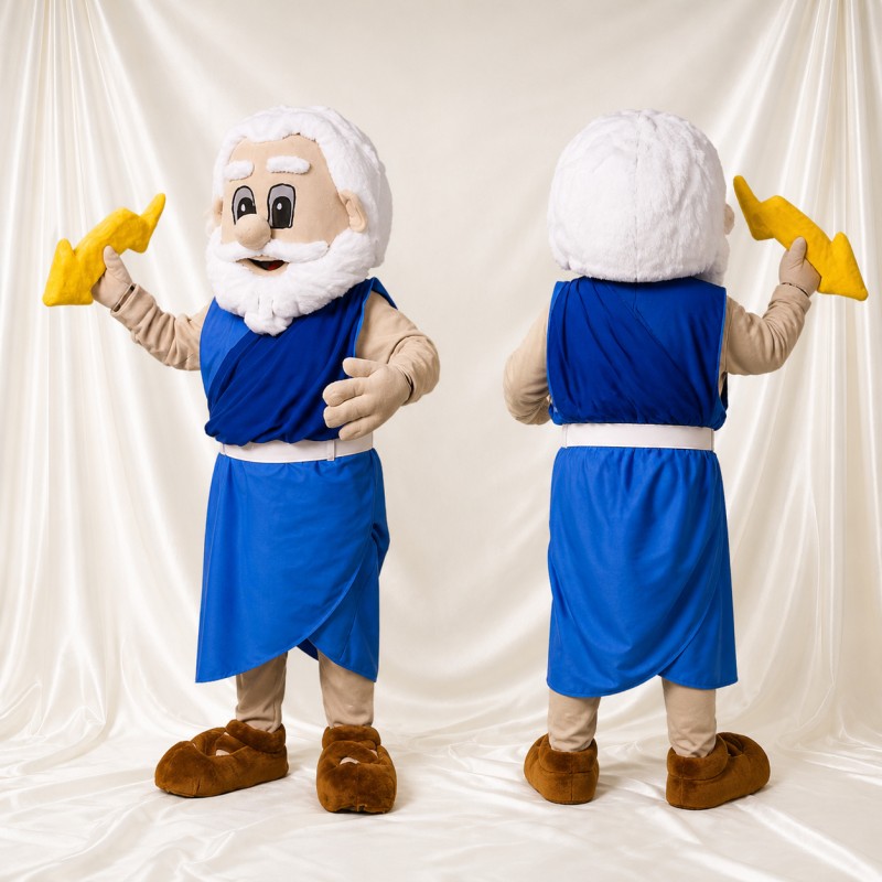 Mythic Elder Mascot Costume Full Body for Adults School Events