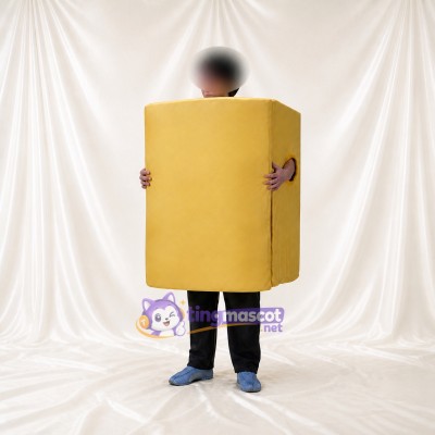 Box Display Mascot Costume Full Body for Adults Promotions