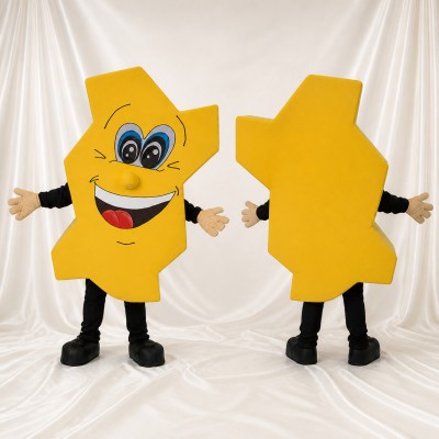 Jigsaw Puzzle Mascot Costume Full Body for Adults Promotions