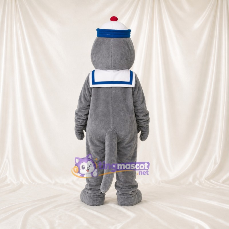 Role Specific Sailor Seal Mascot Costume Full Body for Adults Promotions