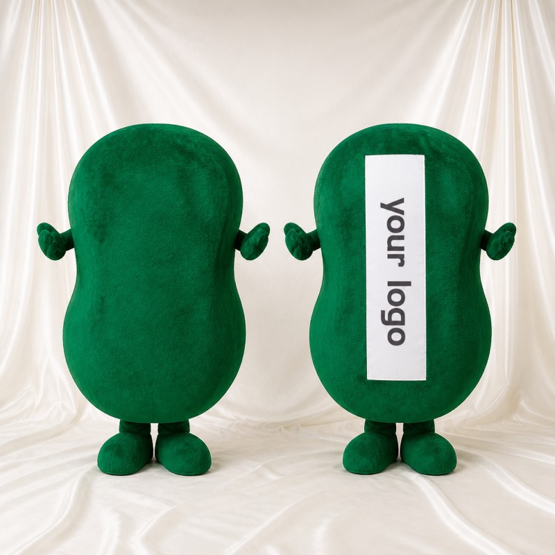 Bean Character Mascot Costume Full Body for Adults Promotions