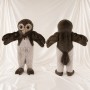 Construction Owl Mascot Costume Full Body for Adults School Events