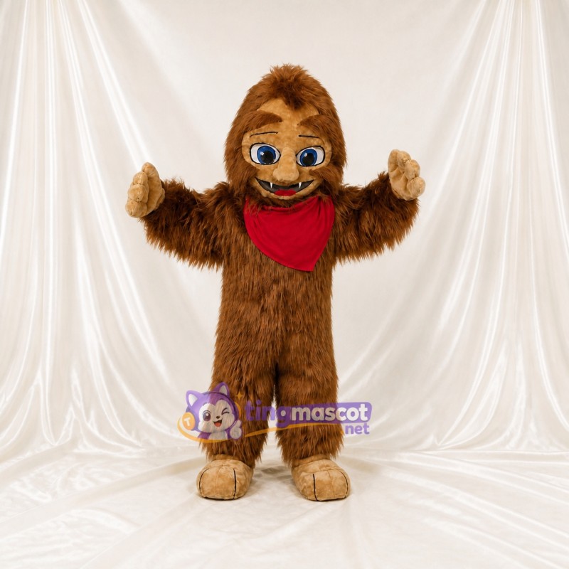 Sculpted Fantasy Furry Monster Mascot Costume Full Body for Adults School Events